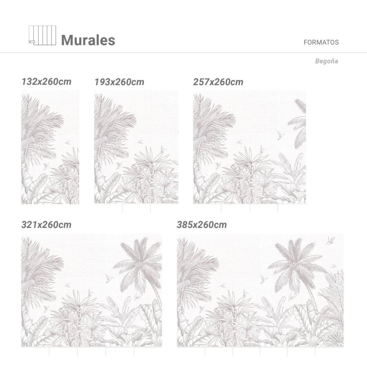 Mural autoadhesivo texart BEGOÑA