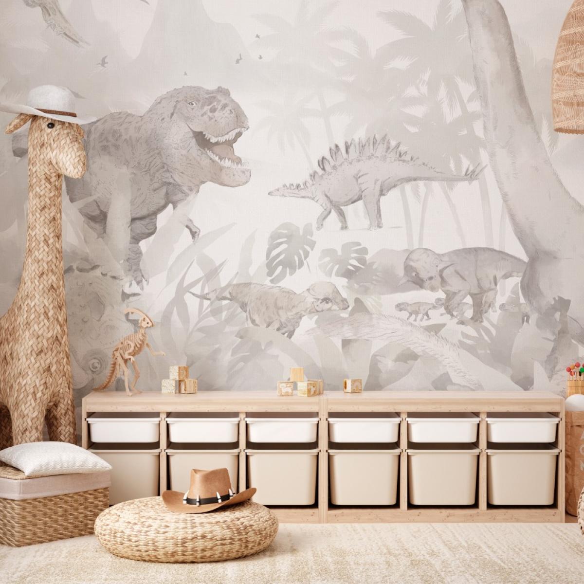 Mural autoadhesivo texart MUNDO DINO