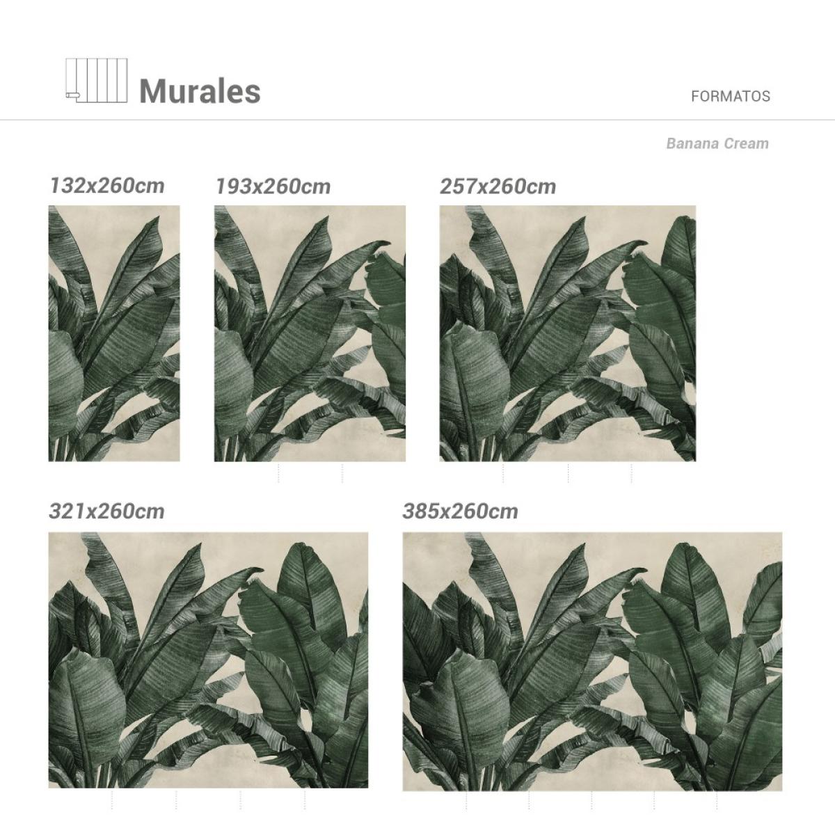Mural autoadhesivo texart BANANA