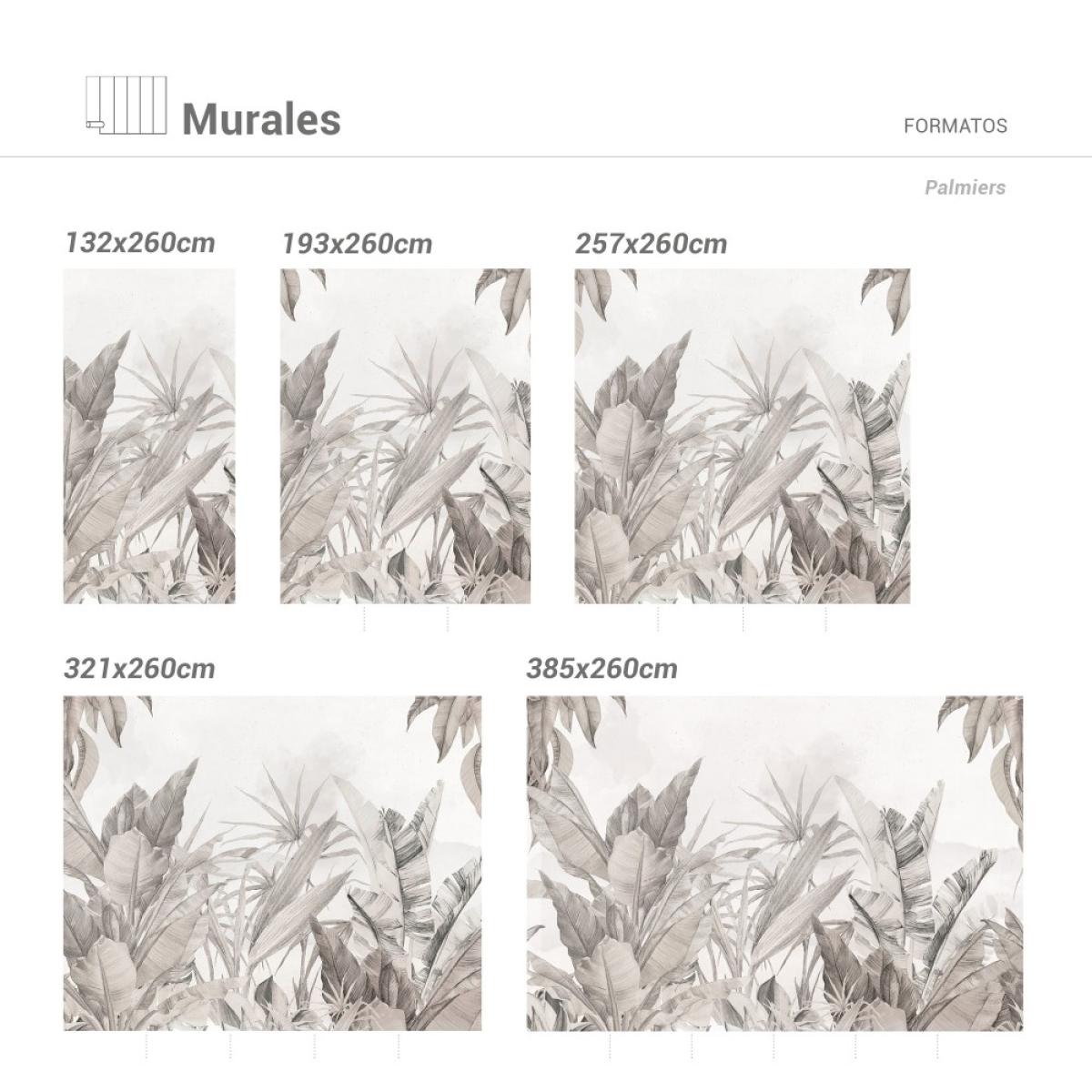 Mural autoadhesivo texart PALMIERS