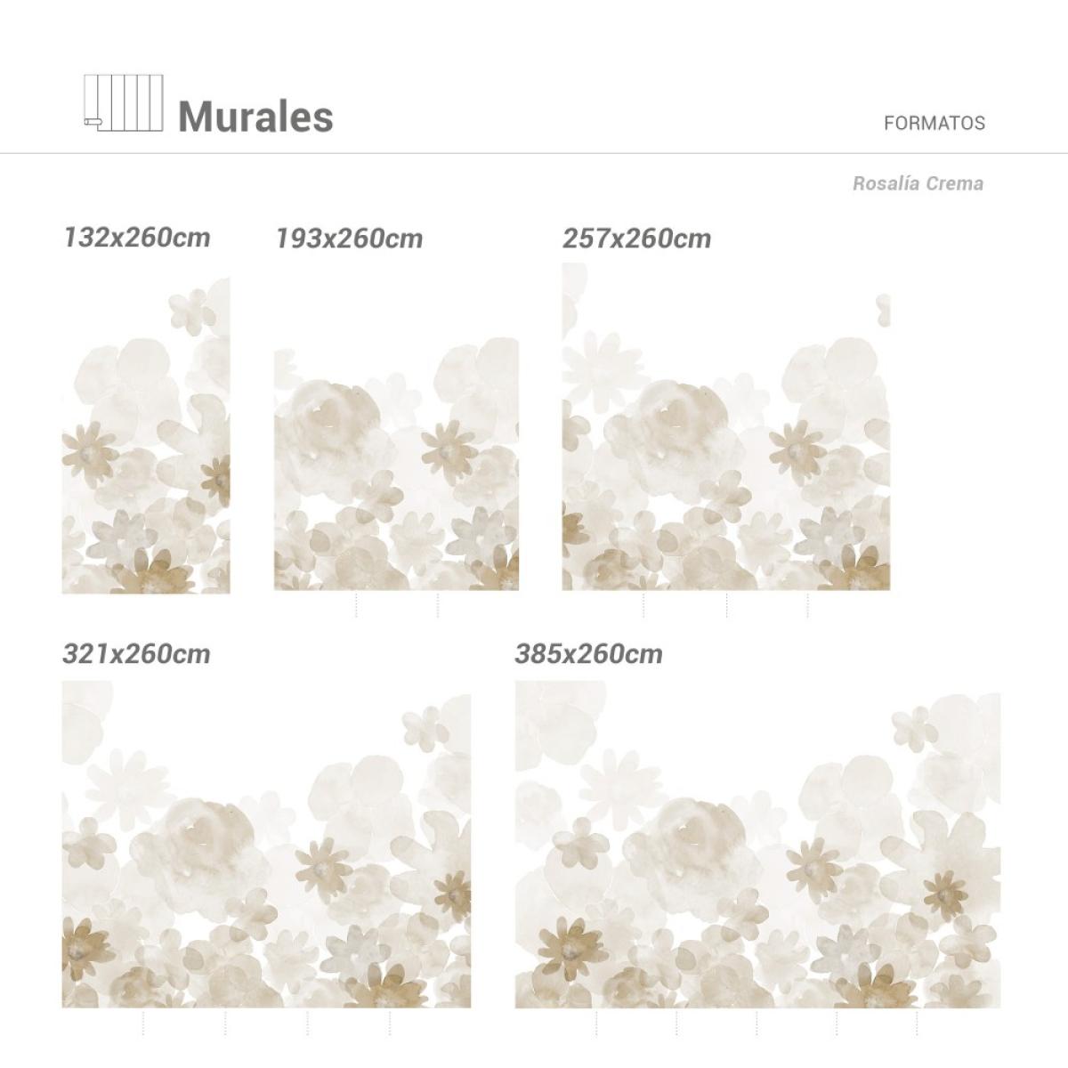 Mural autoadhesivo texart ROSALIA