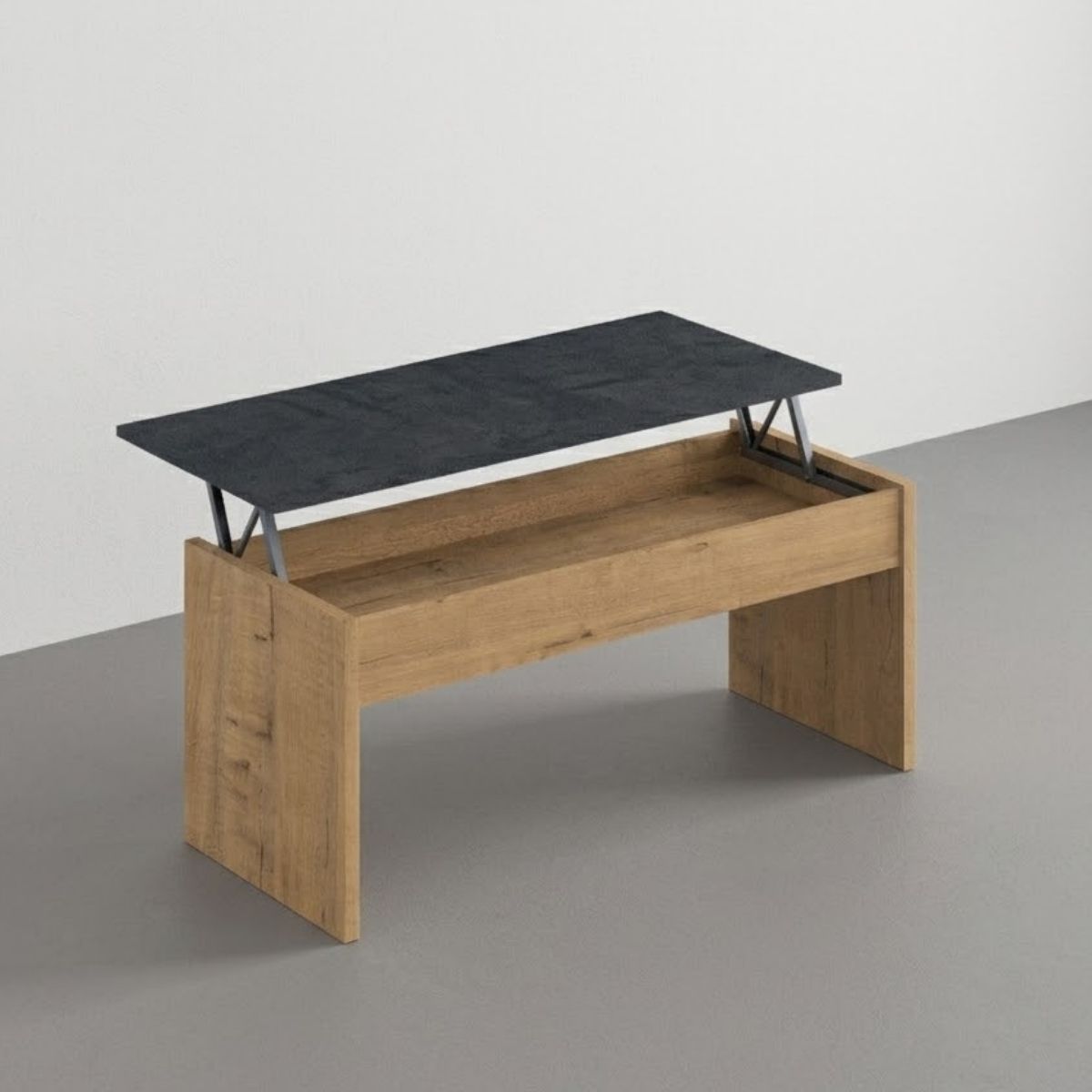 Mesa de centro elevable