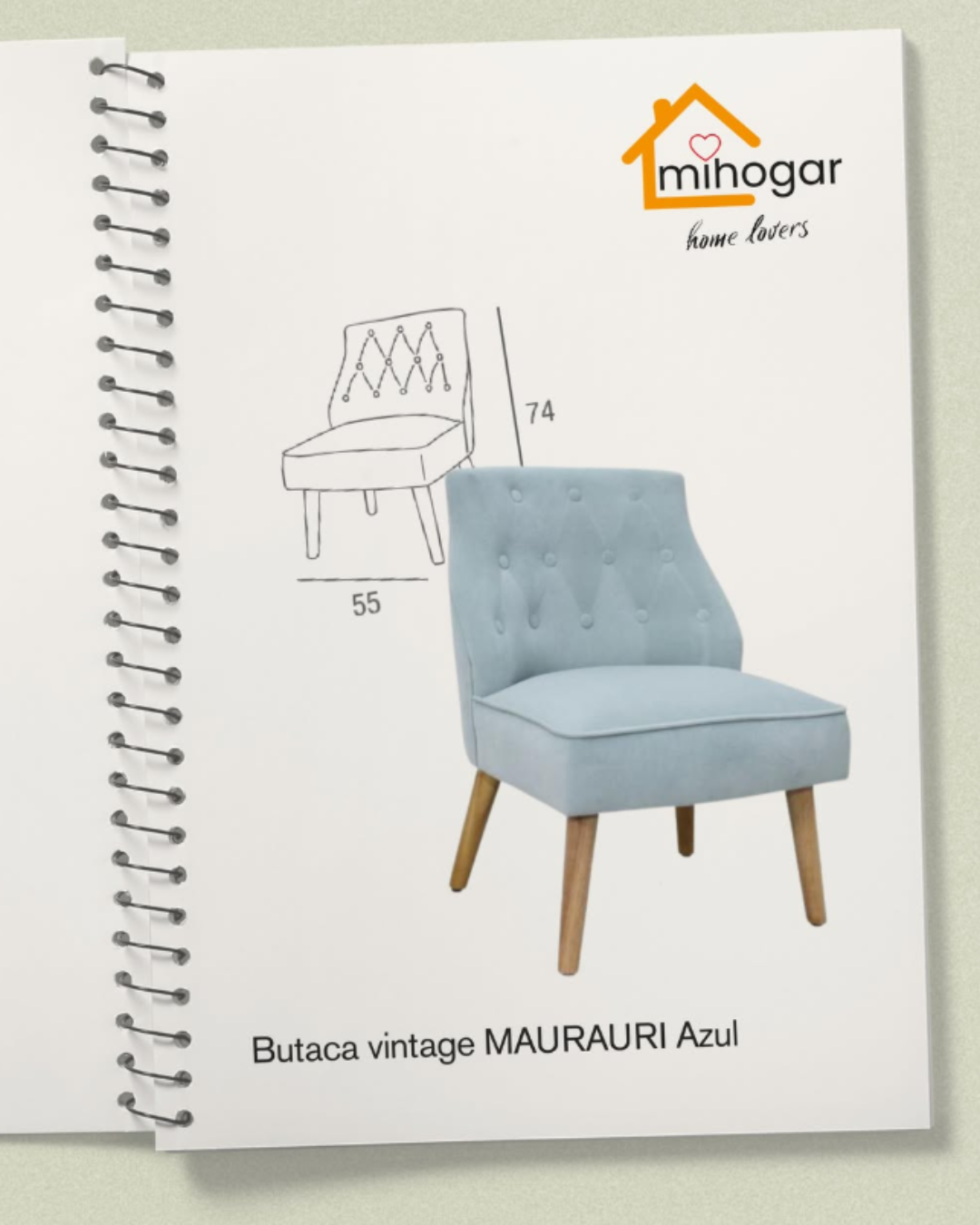 Butaca vintage MAURAURI