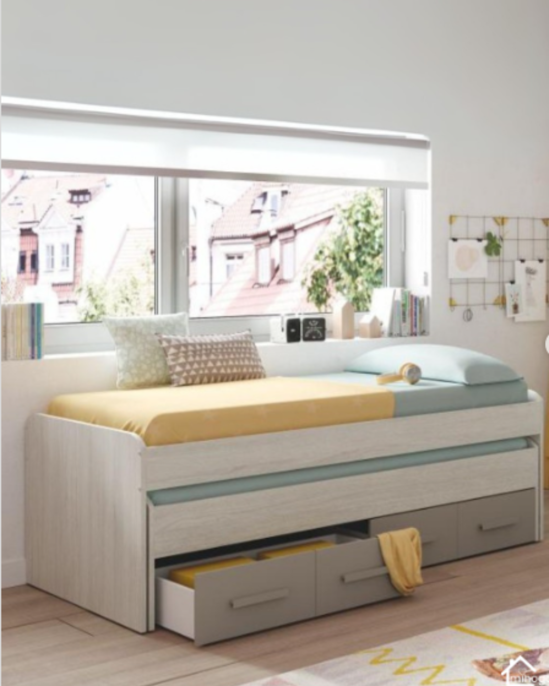 Cama doble con cajones ARCE