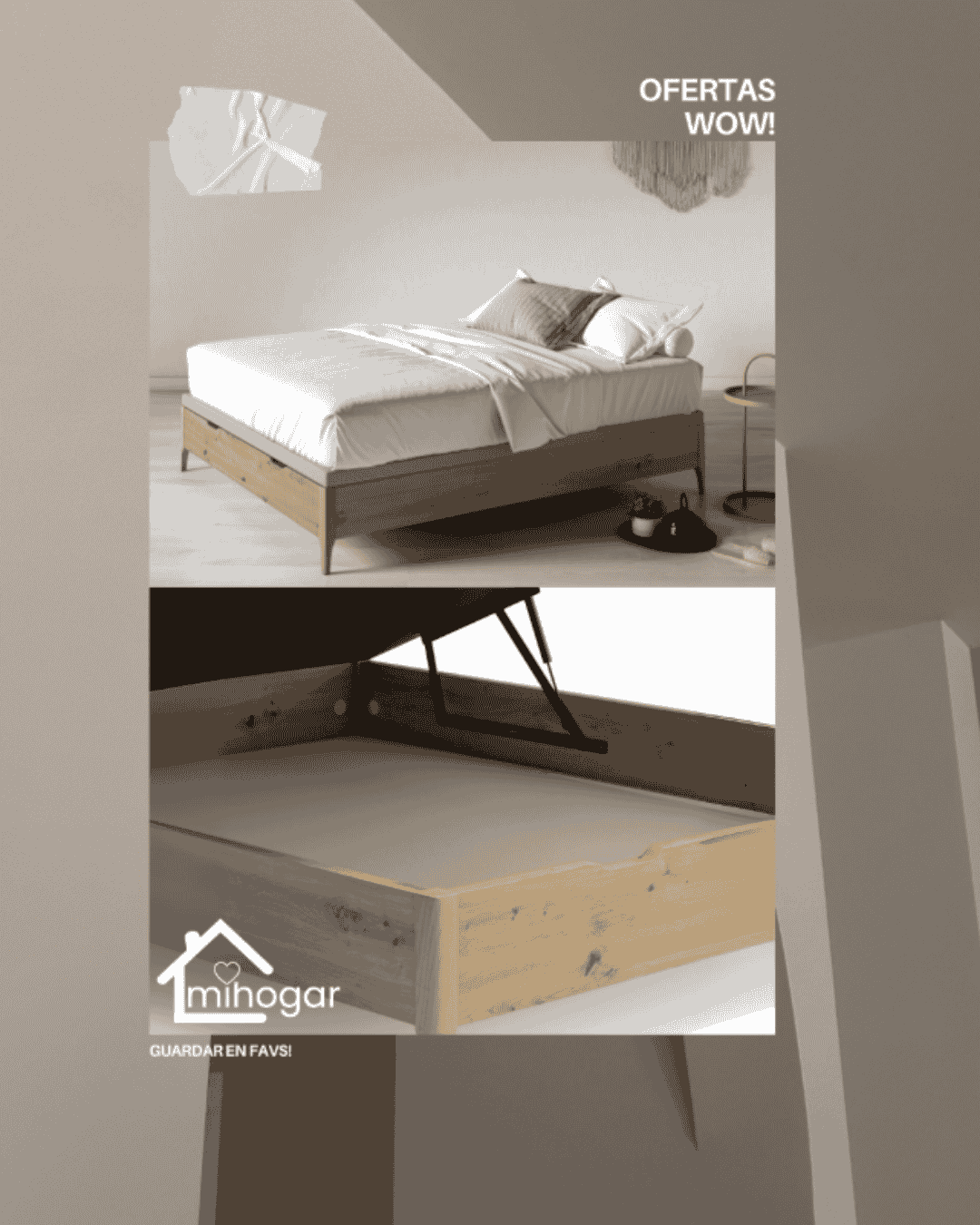 canapé tapizado dormitorio