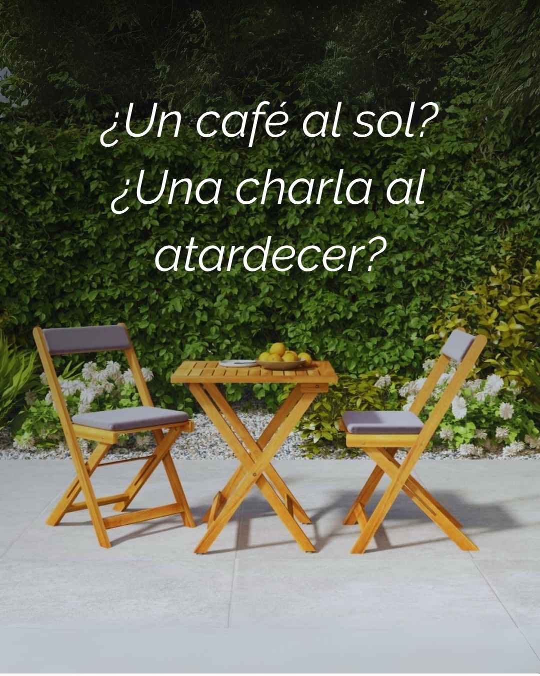 muebles de jardin