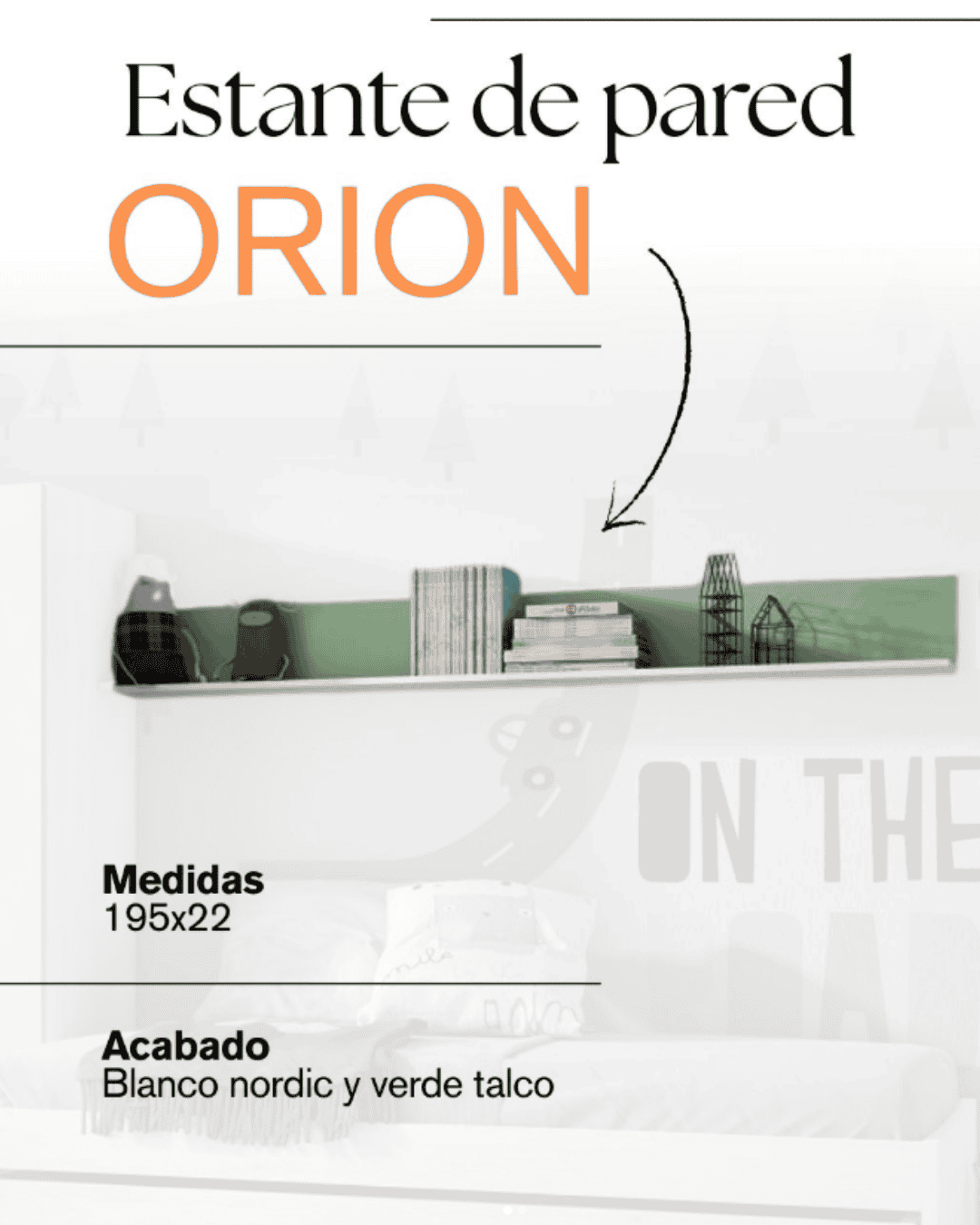 Estante de pared Orion