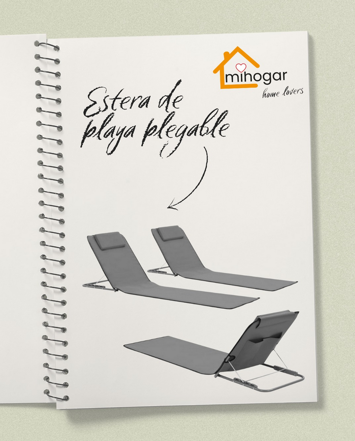 estera playa plegable