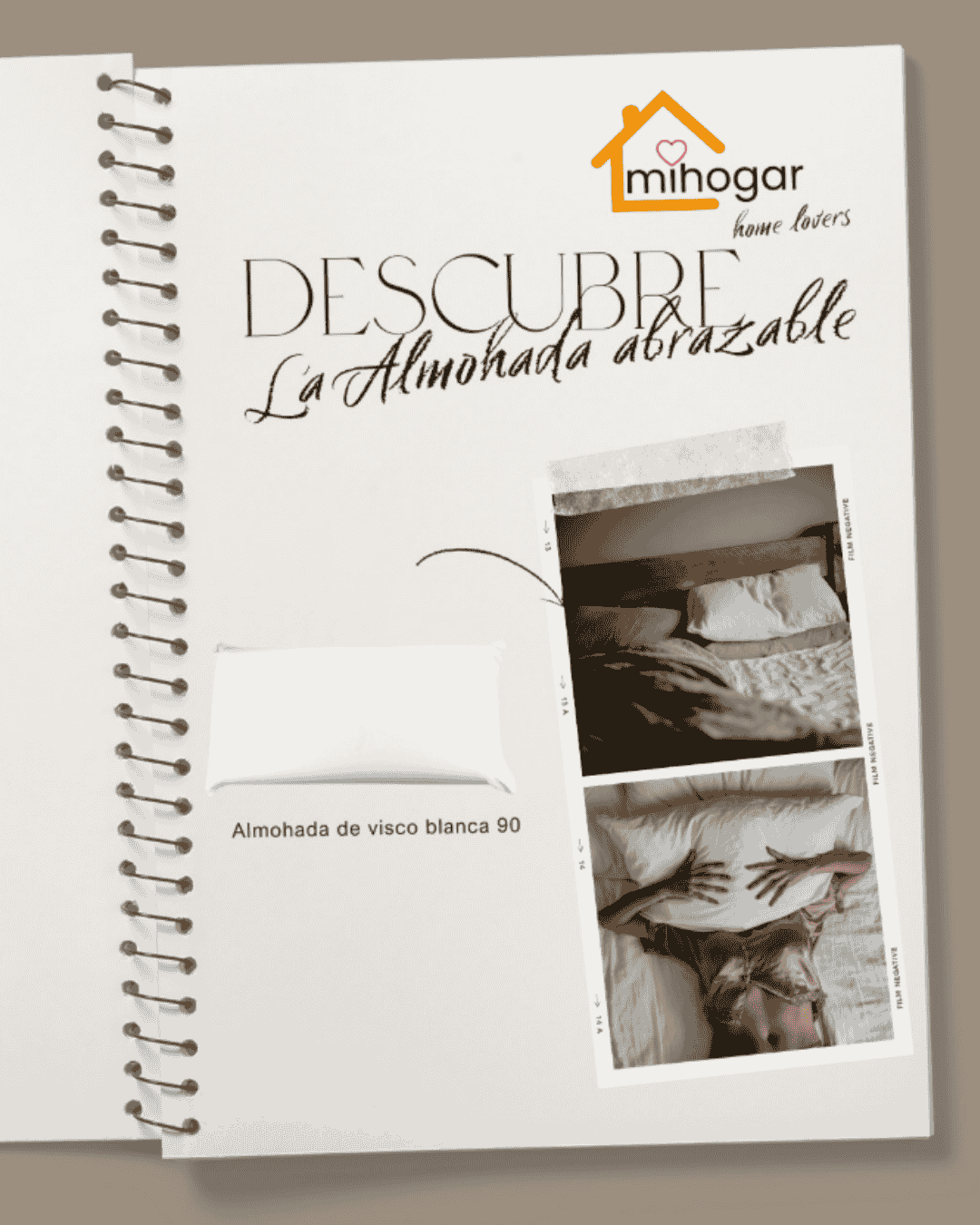 La almohada abrazable