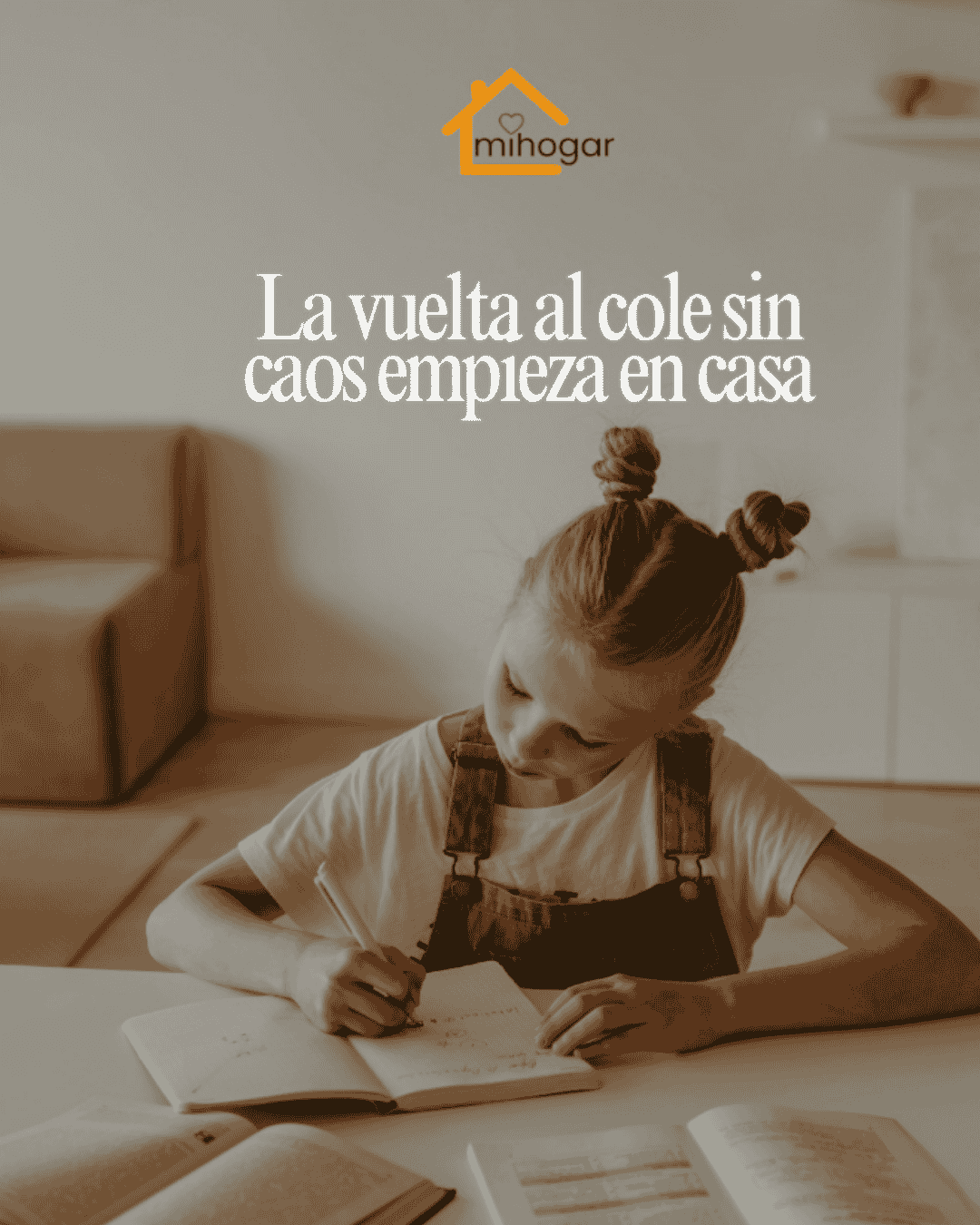 La vuelta al cole sin caos empieza en casa