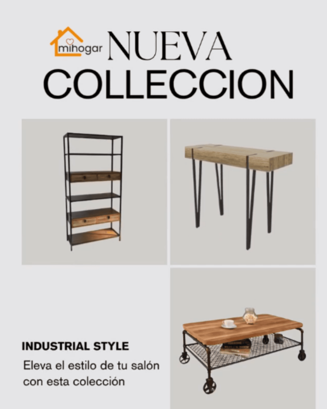 nueva coleccion industrial style