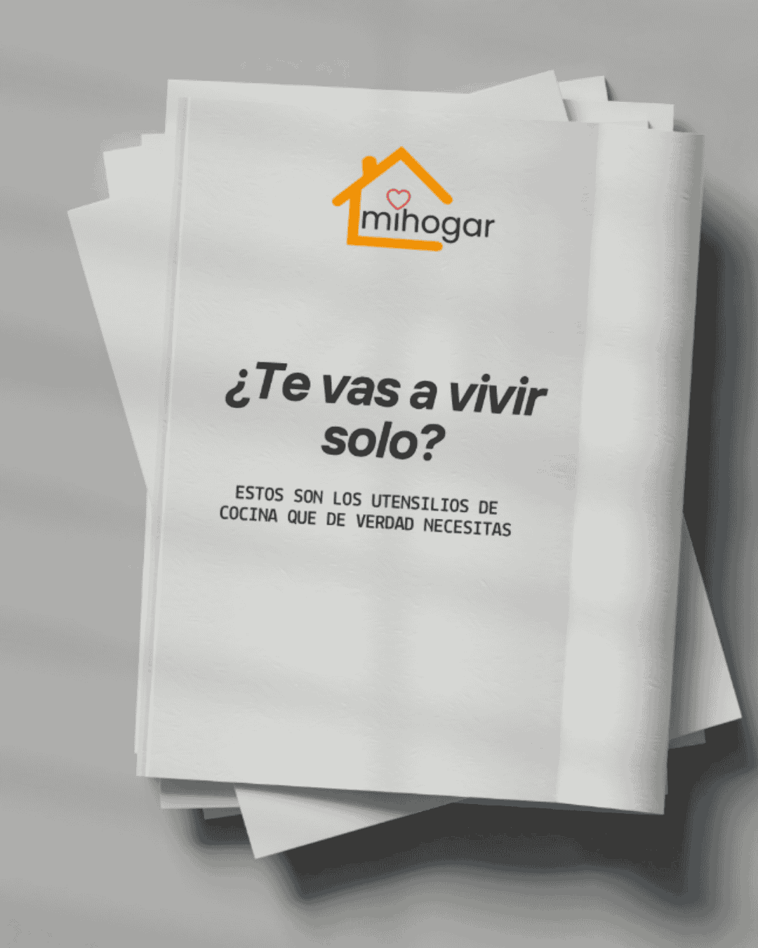 Te vas a vivir solo