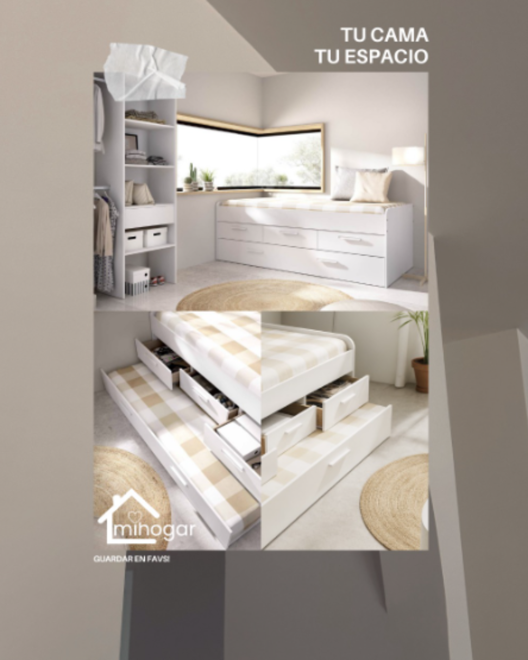 Tu cama, tu espacio