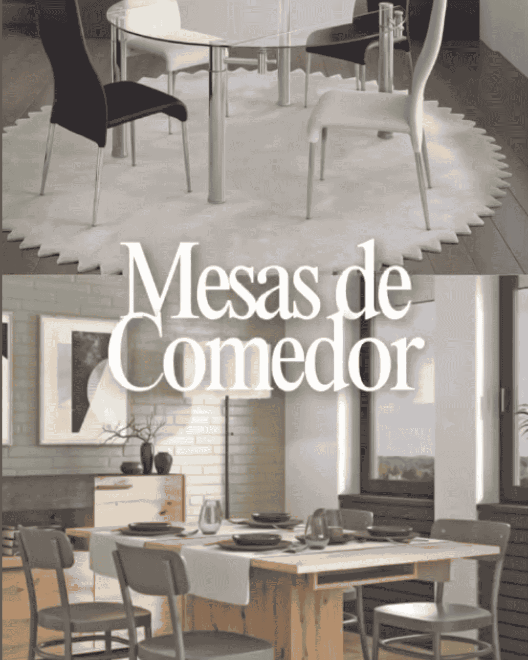 mesas de comedor