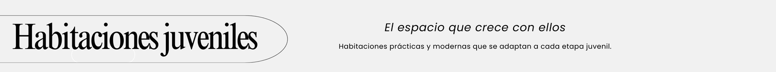 habitaciones juveniles