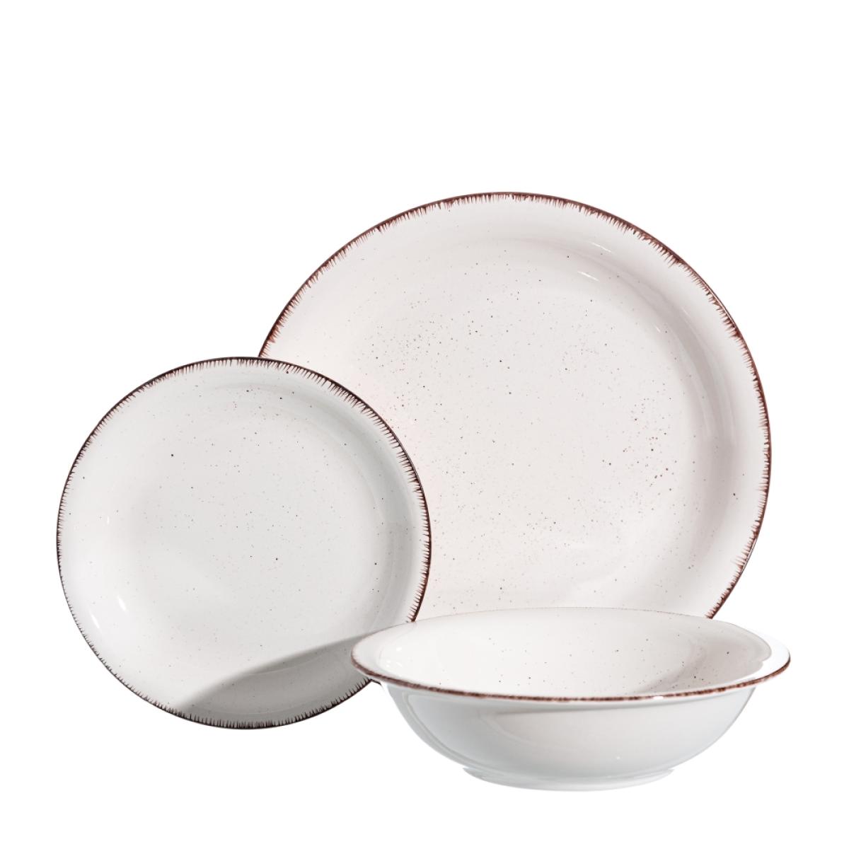 Vajilla 18 piezas stoneware cocina