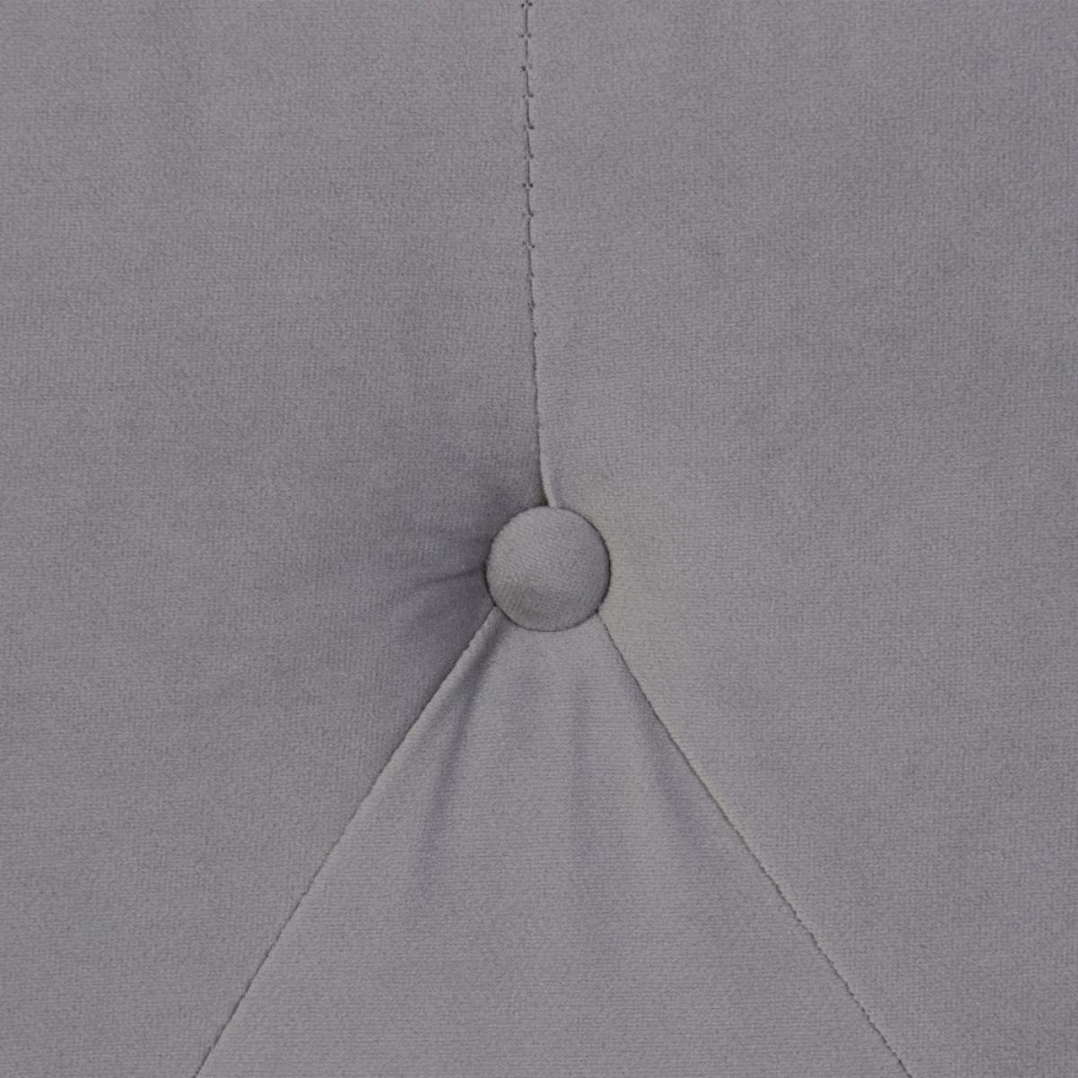 Cabecero gris tejido dormitorio 160 x 7 x 78 cm
