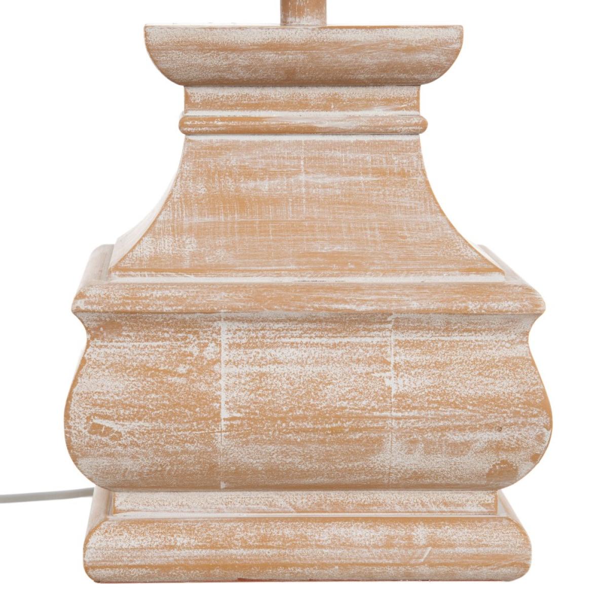 Lámpara mesa natural dm-tejido 45 x 45 x 64,50 cm
