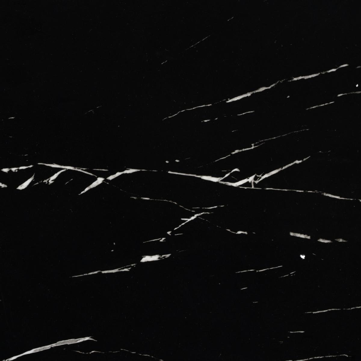 Mesa comedor mármol negro-oro 90 x 90 x 76 cm