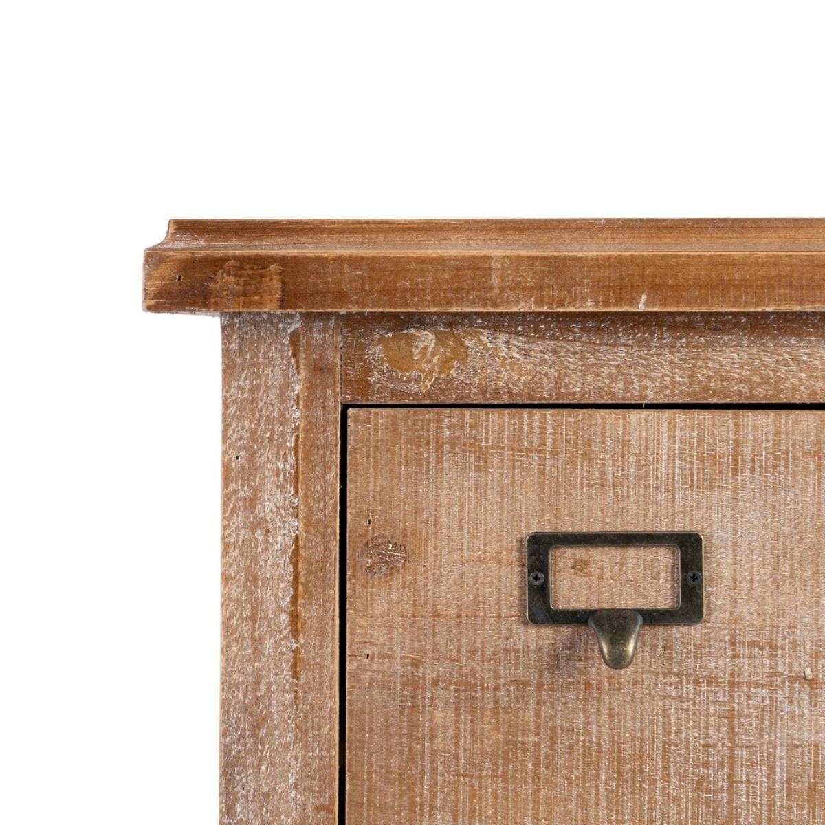 Mueble auxiliar madera de abeto - mdf 80 x 36 x 155 cm