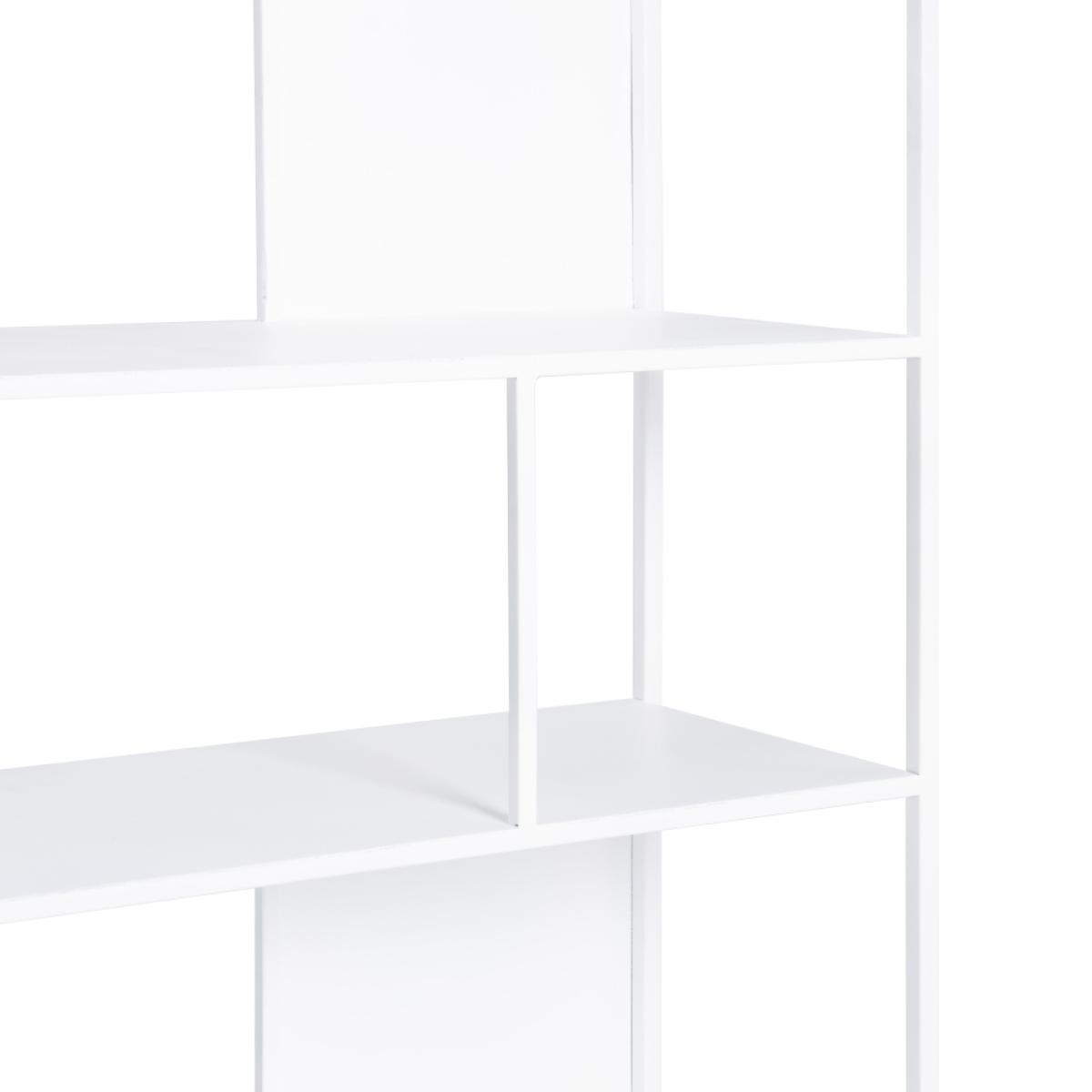 Estantería modular de acero blanco 220 x 200 x 30 cm Combinación Q - String  furniture
