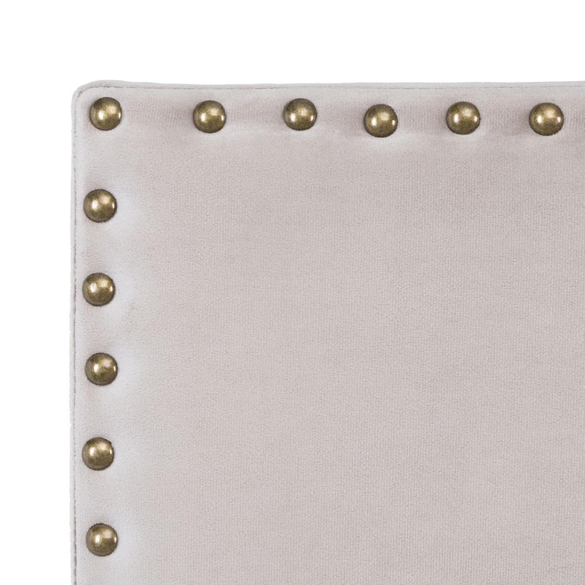 Cabecero taupe tejido dormitorio 180 x 6 x 60 cm