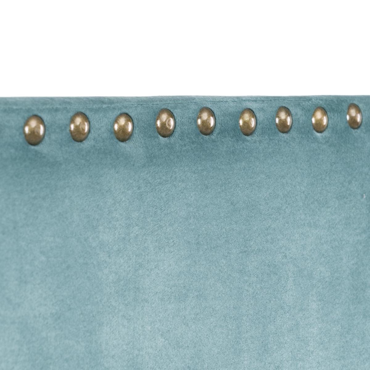 Cabecero aguamarina tejido dormitorio 180 x 6 x 60 cm