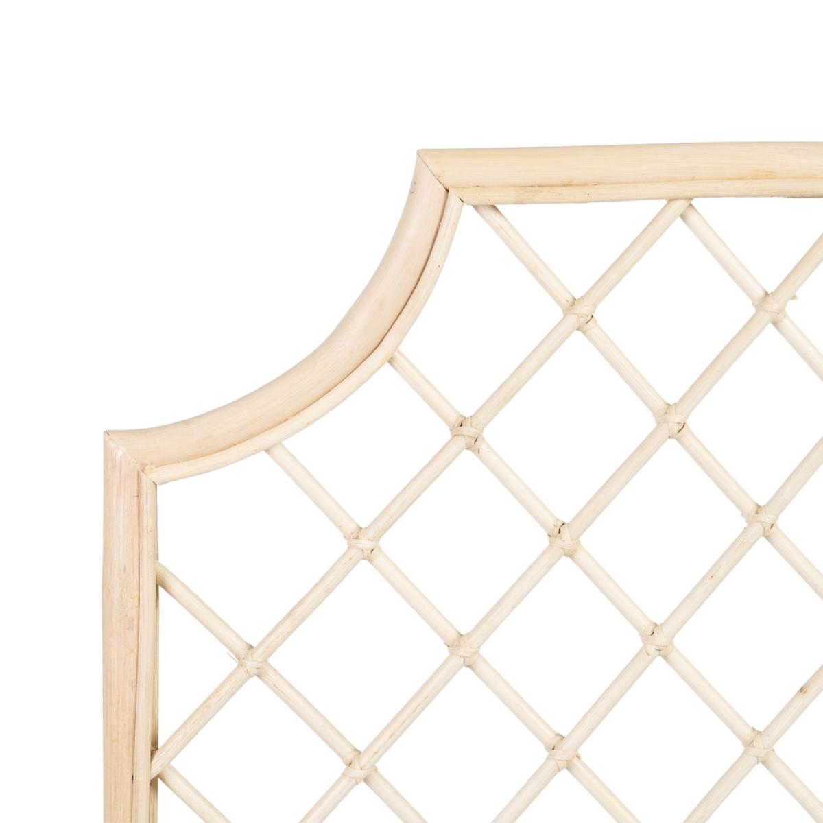 Cabecero natural ratán dormitorio 160 x 3 x 125 cm 310606225