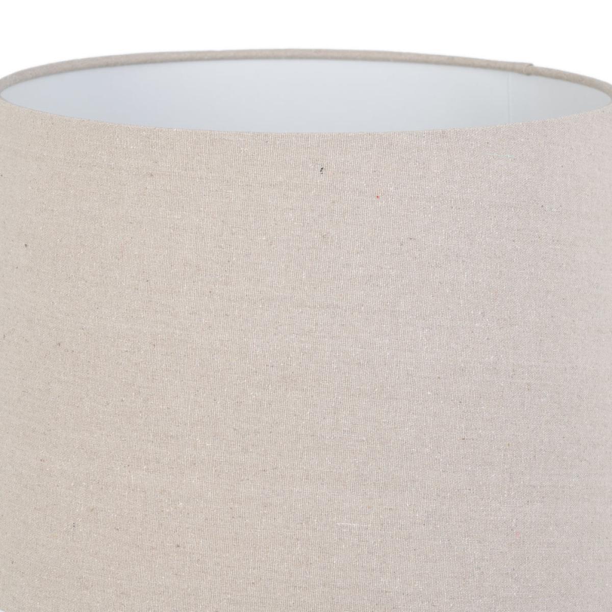 Lámpara mesa gris cerámica iluminación 40 x 40 x 55 cm