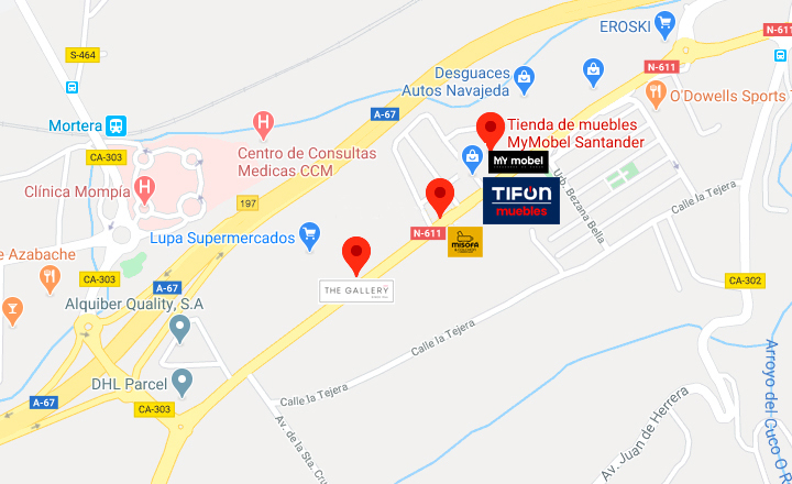 Cómo llegar a MyMobel Bezana