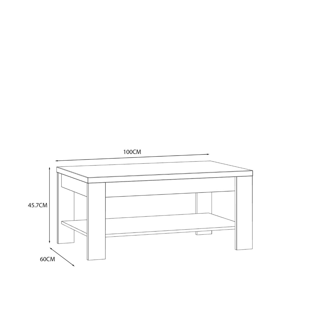 Mesa de centro TELNER