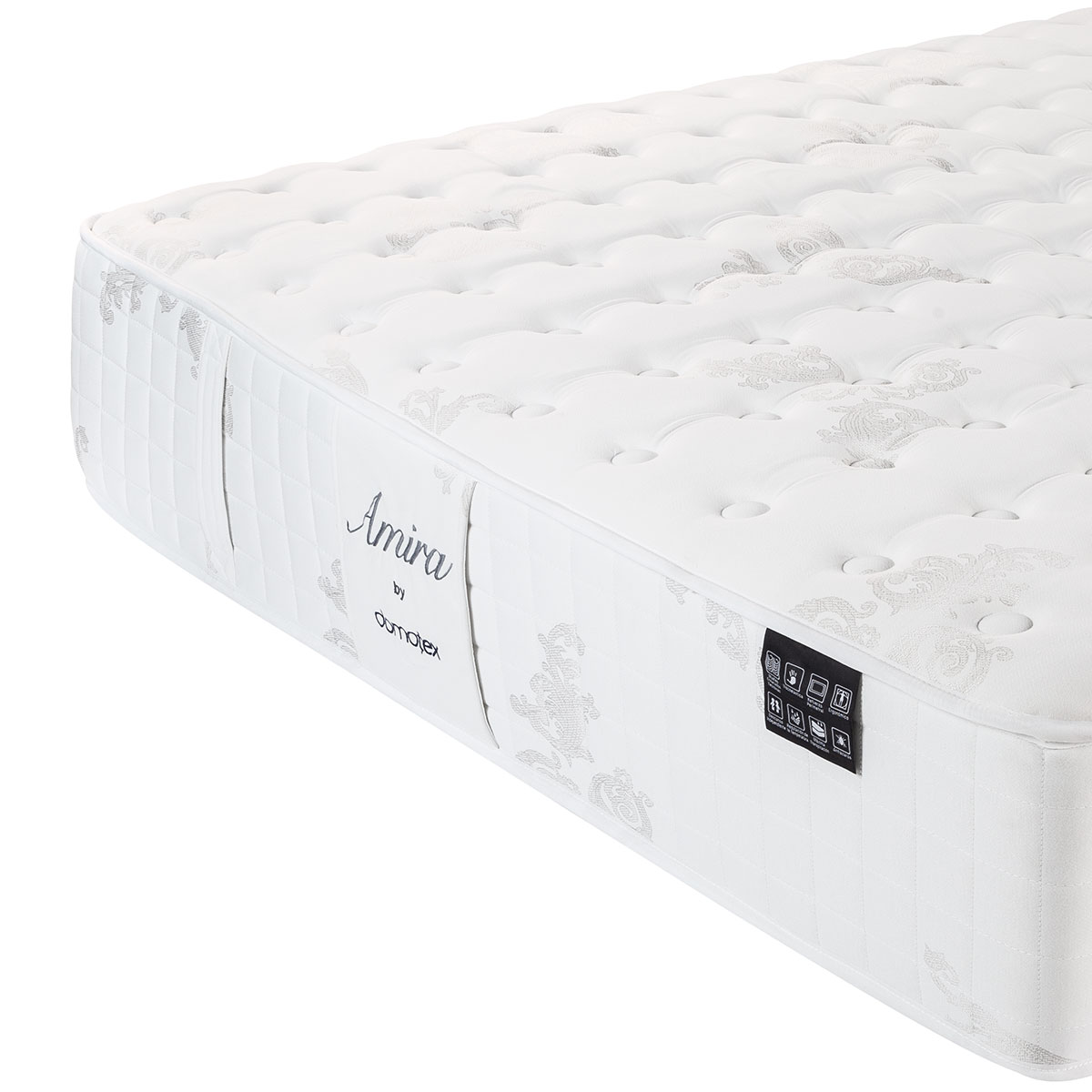 Colchón viscoelástico y muelle ensacado domotex® HAMIRA