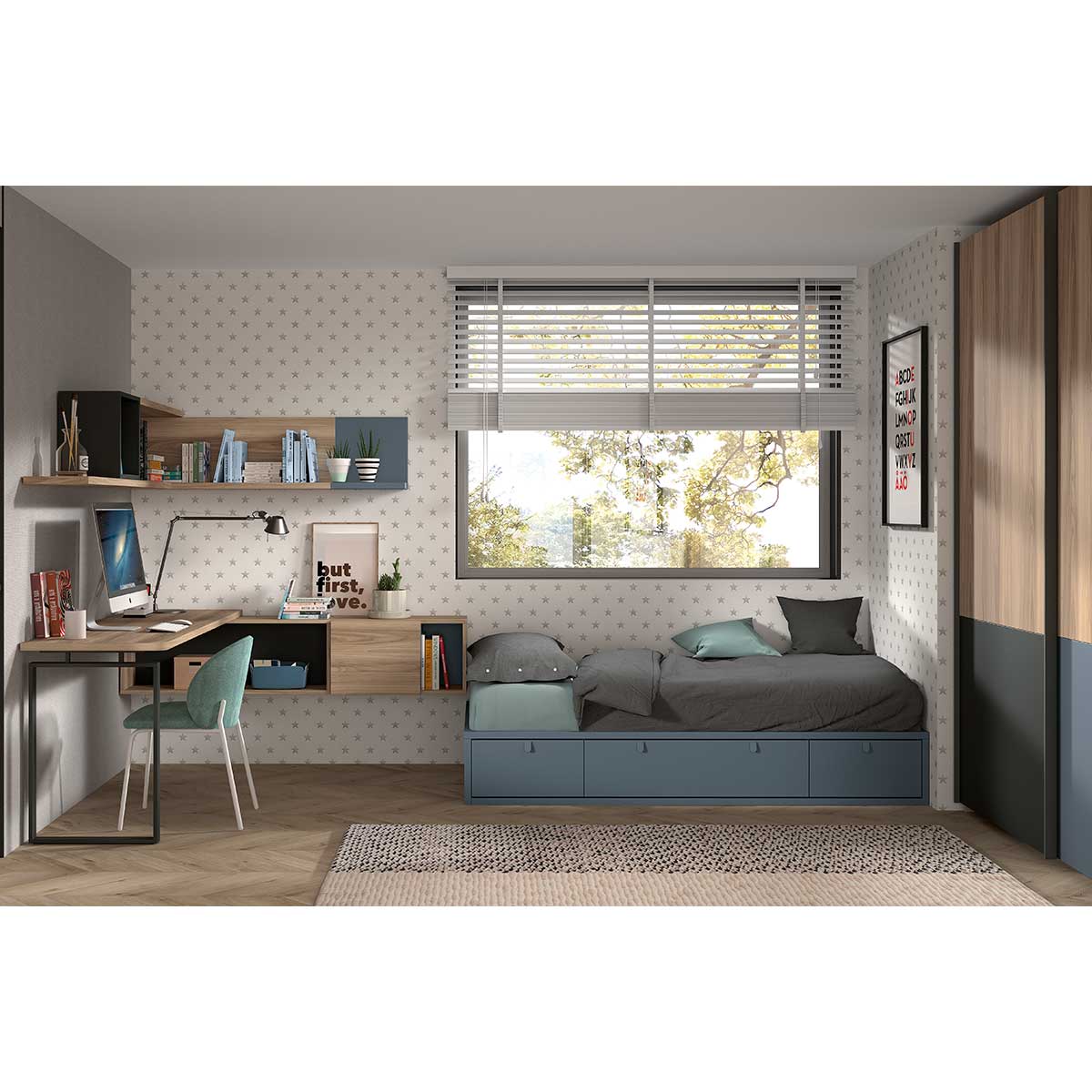 Dormitorio juvenil DUSER 108