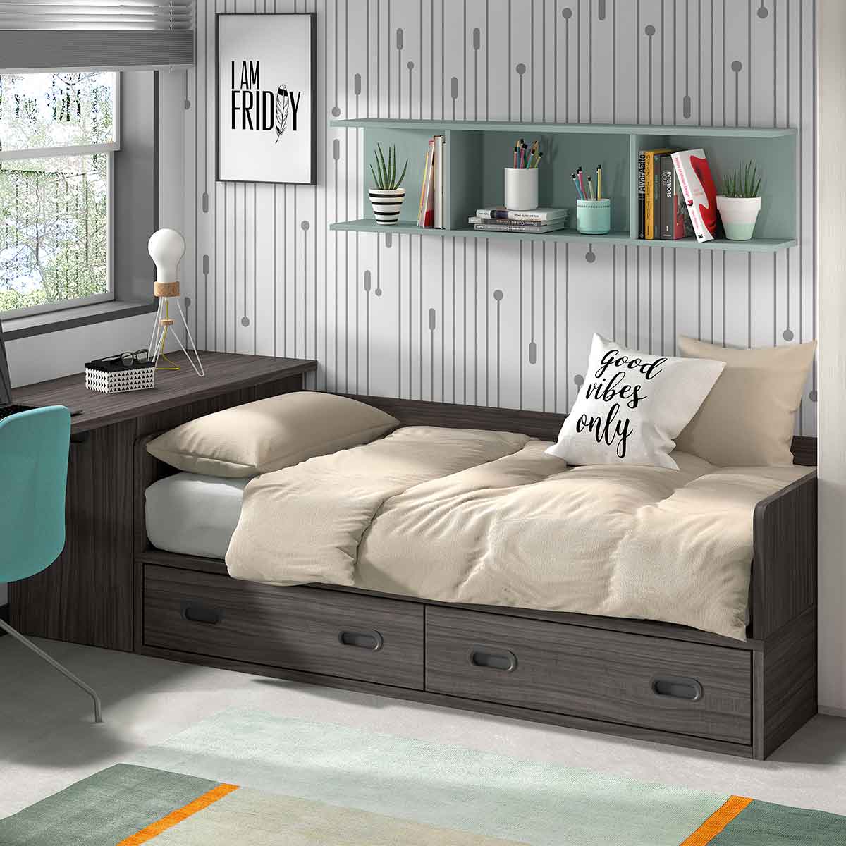 Cama compacta juvenil DUSER 104