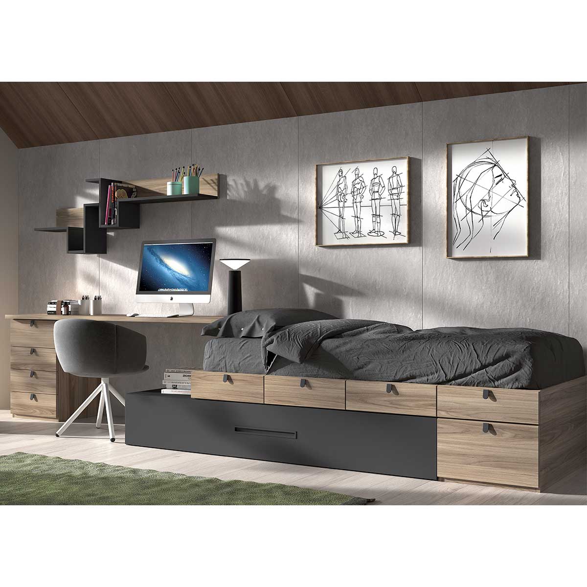 Habitación juvenil DUSER 153