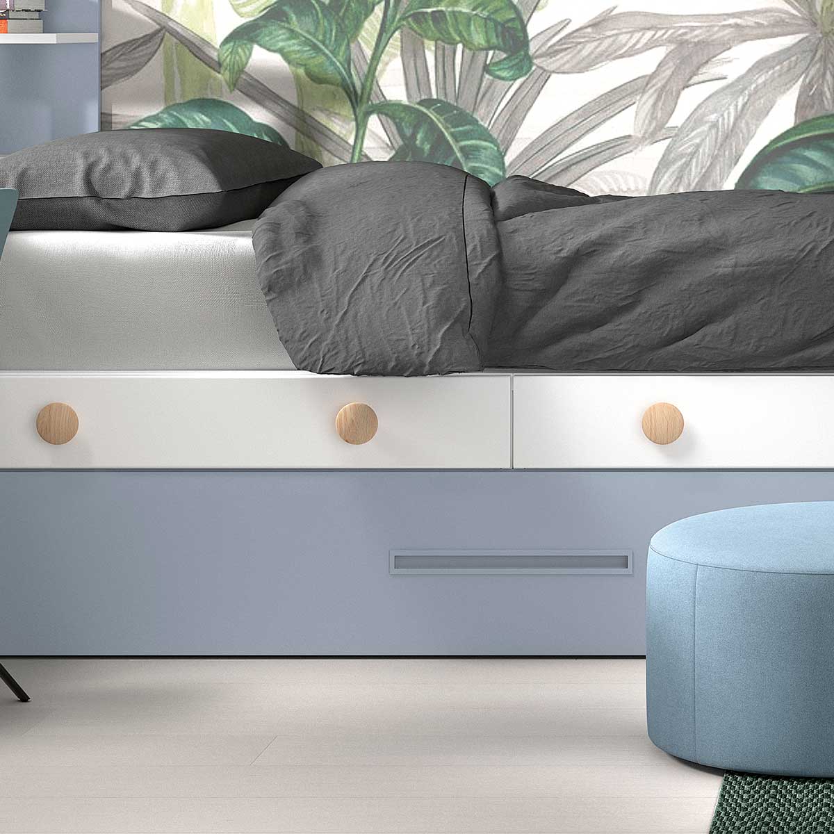 Cama juvenil compacta DUSER 156