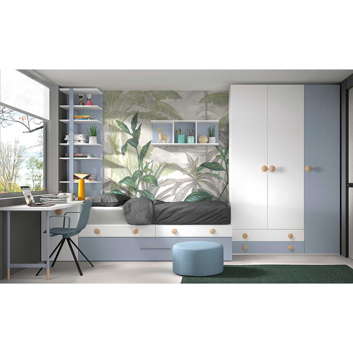 Dormitorio juvenil DUSER 156