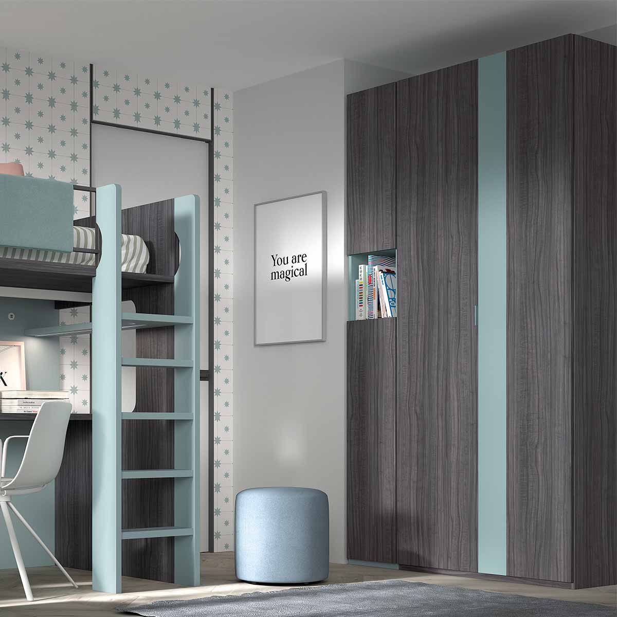 Dormitorio juvenil DUSER 205