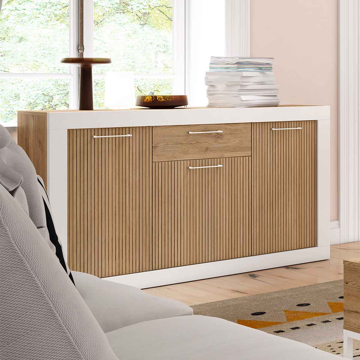 Aparador 3 puertas y un cajón YORDER 02