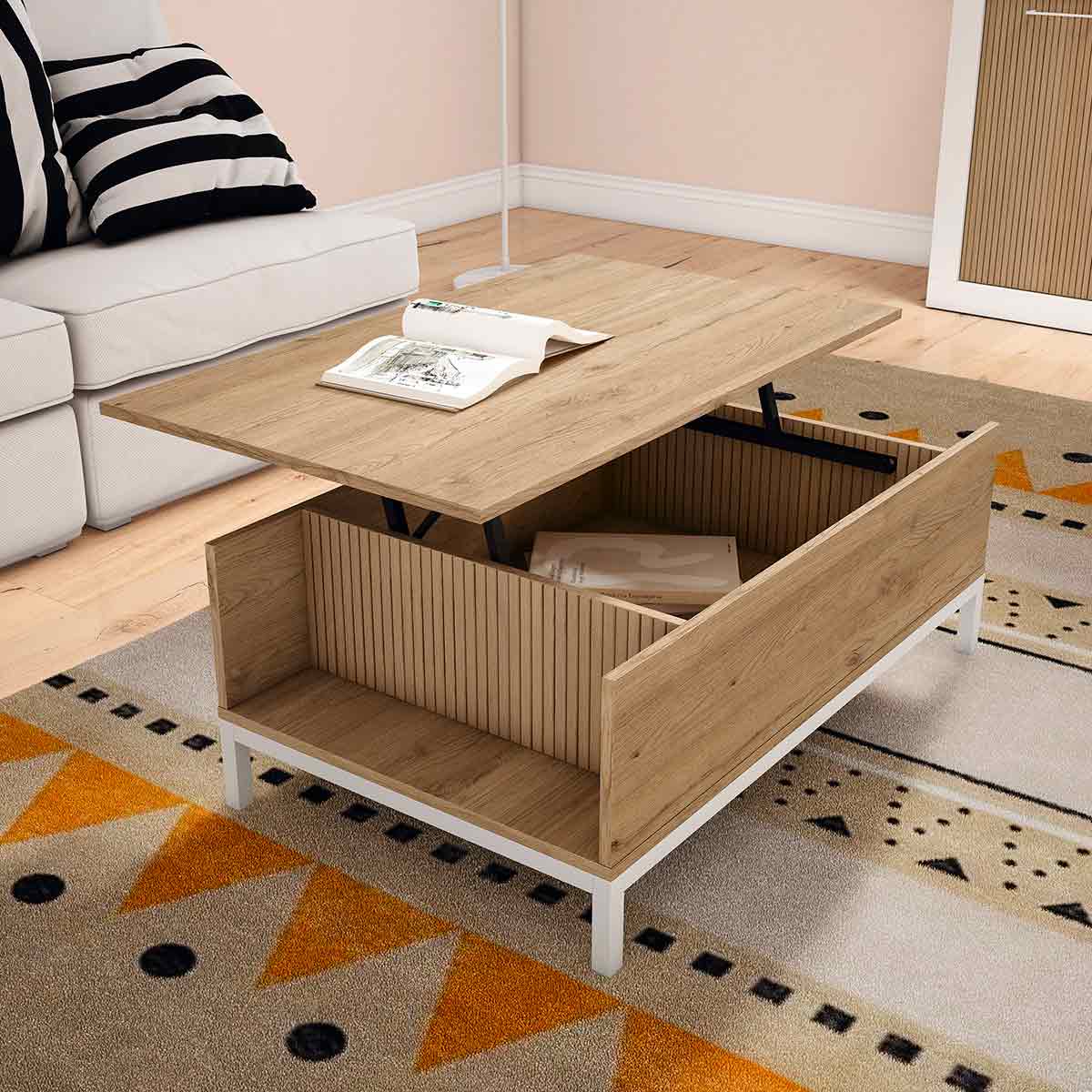 Mesa de centro elevable YORDER 02