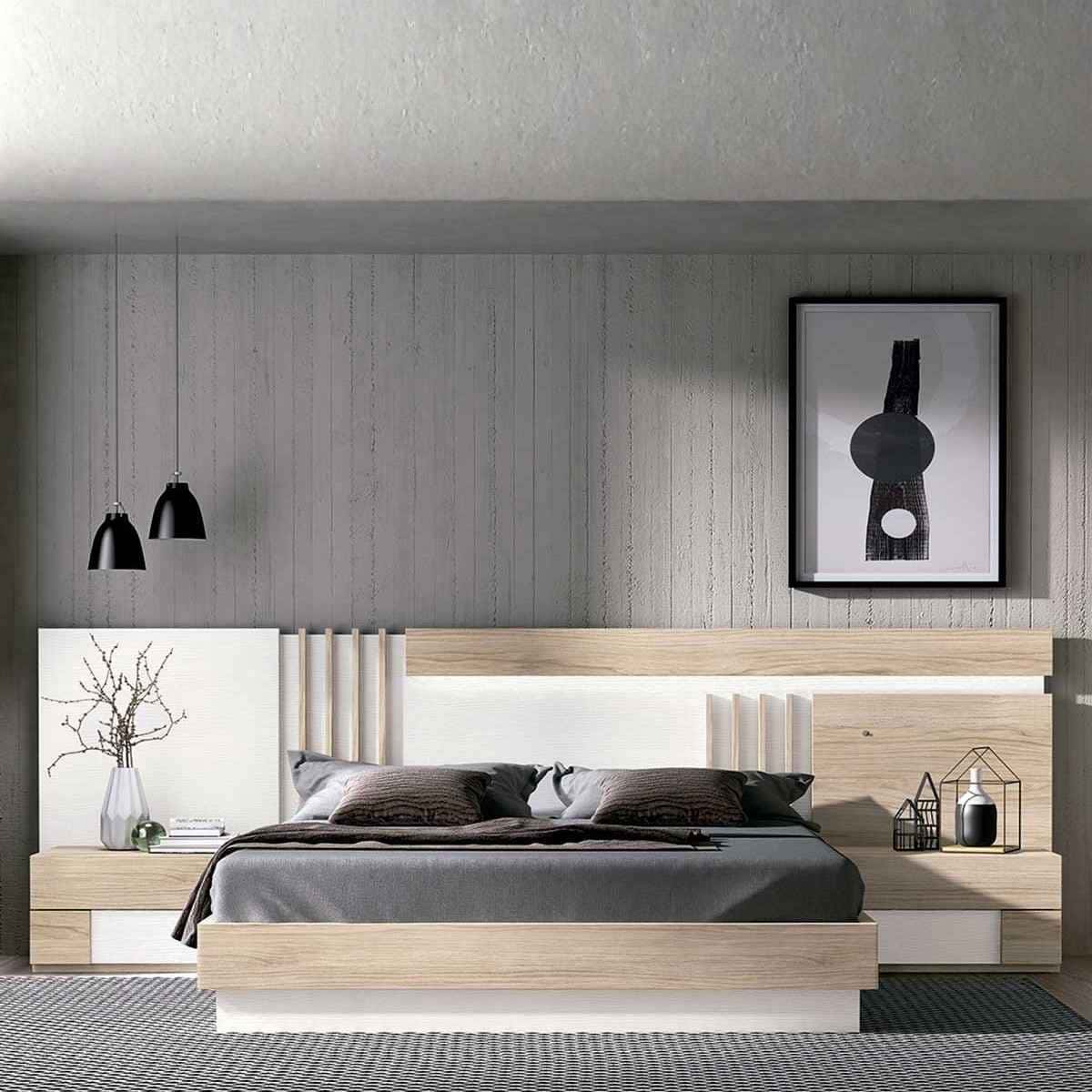 Cabecero + 2 mesitas VALORE 08