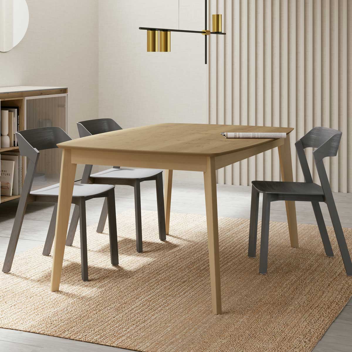 Mesa comedor extensible LAXO 11B