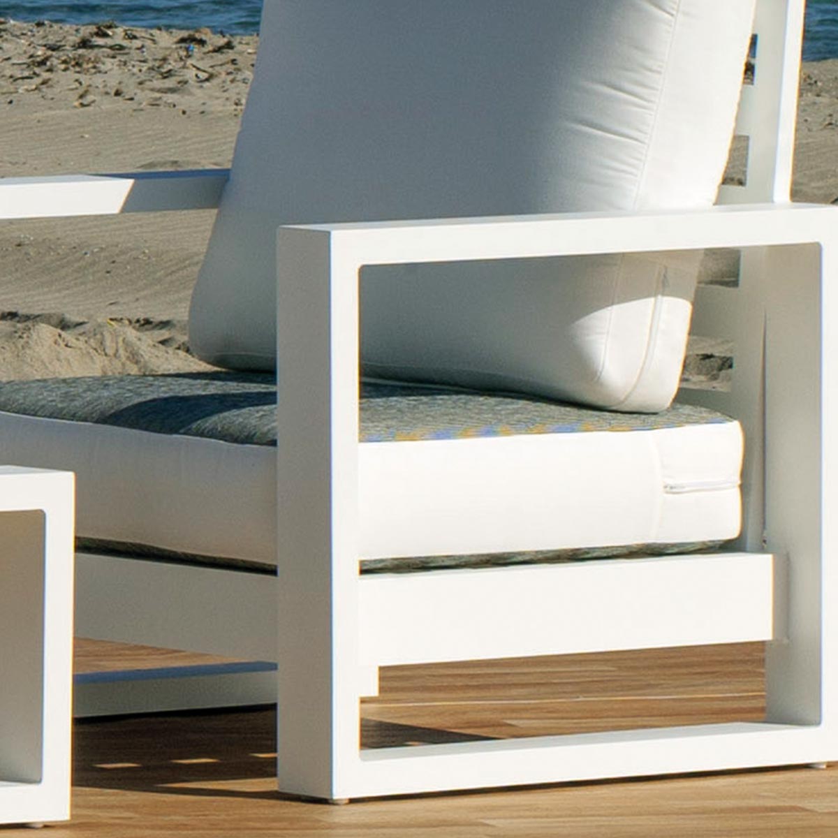 Set aluminio color blanco LOBART-8 
