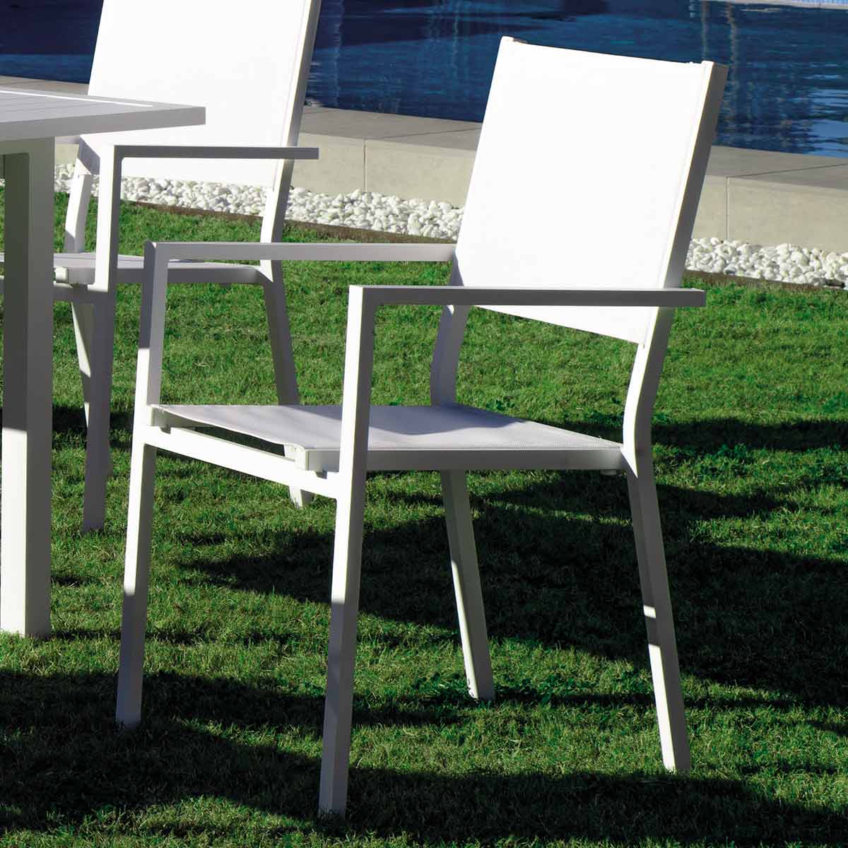 Conjunto de jardín mesa y sillas GLINDERY