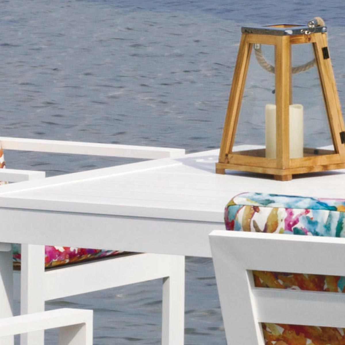 Conjunto para exterior mesa y 6 sillas ZUFER
