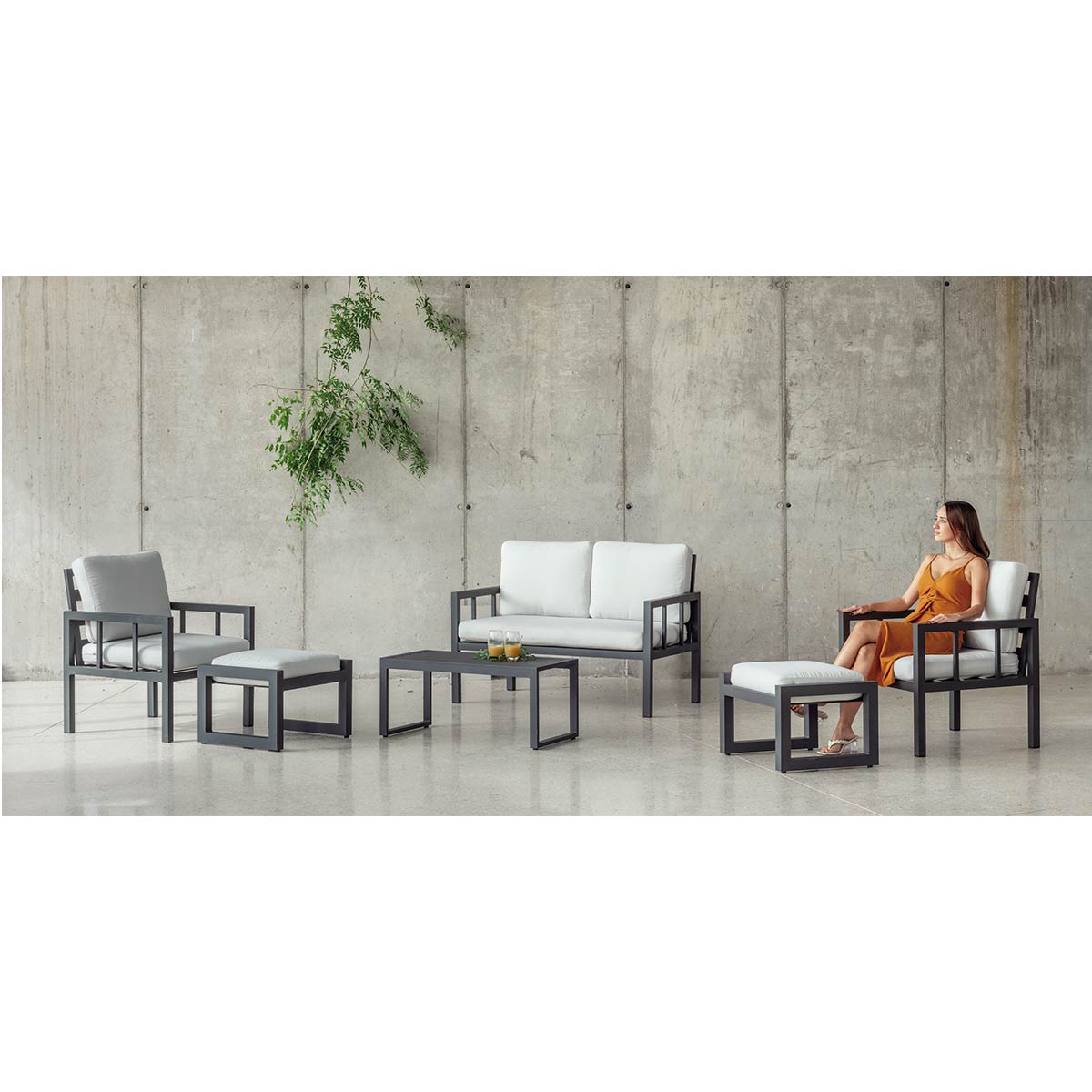 Conjunto de jardín KARIUM 7 