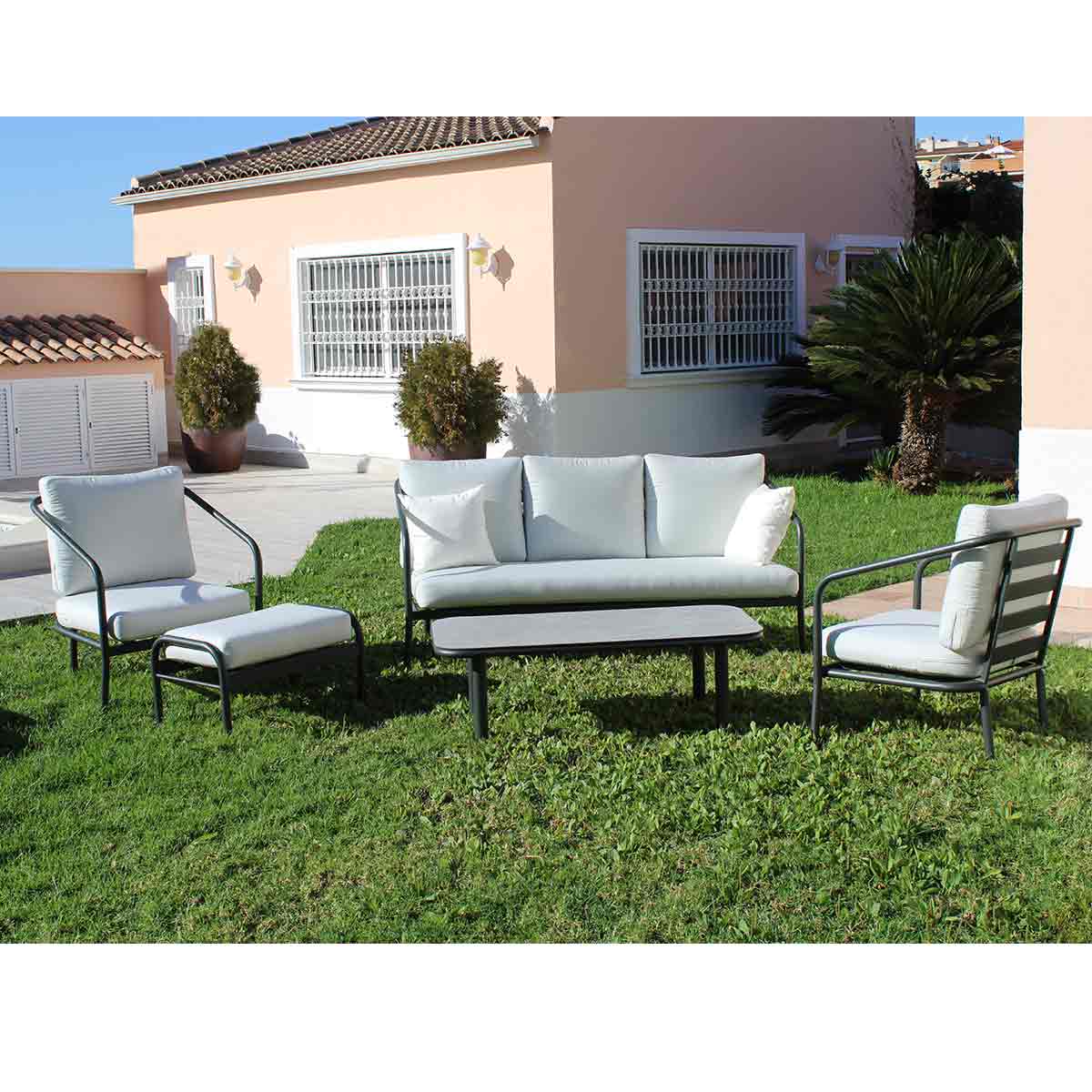 Conjunto para jardín LOMBYS 8