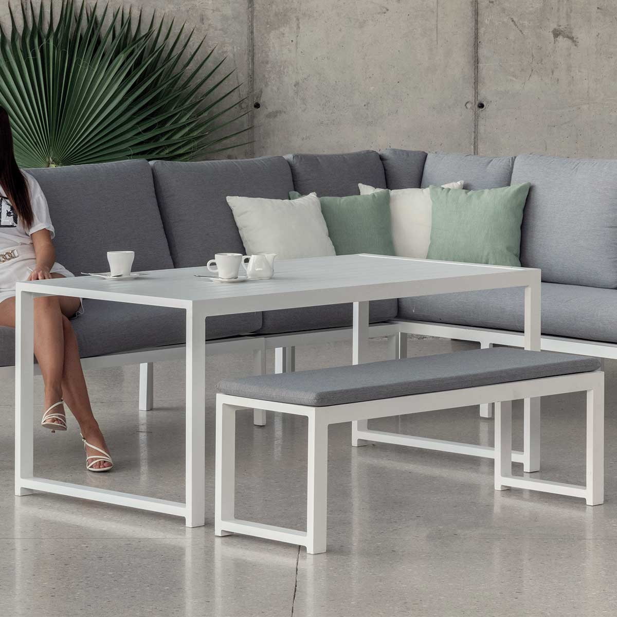 Conjunto jardín rinconera KEFRON 30