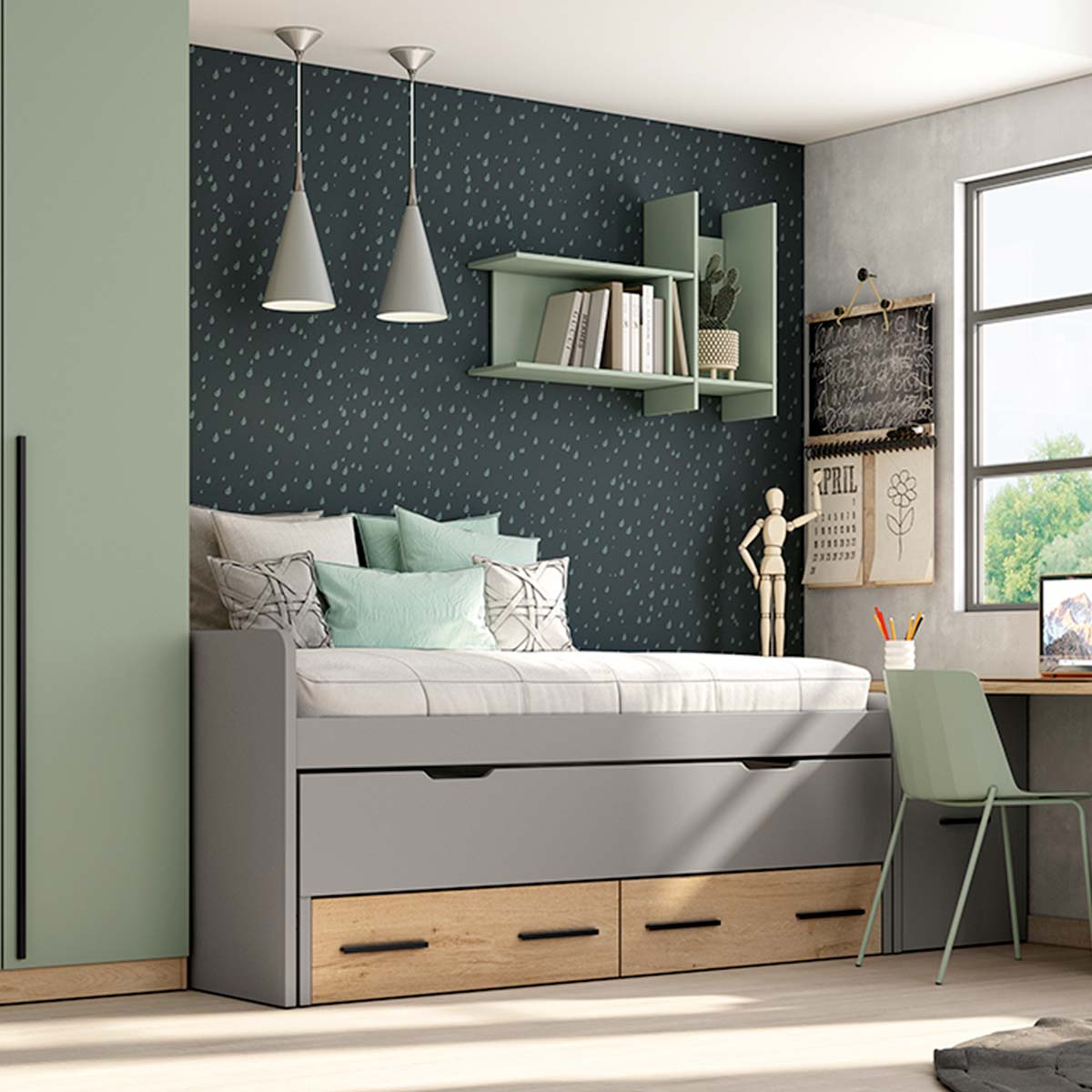 Cama compacto FUNNY 962