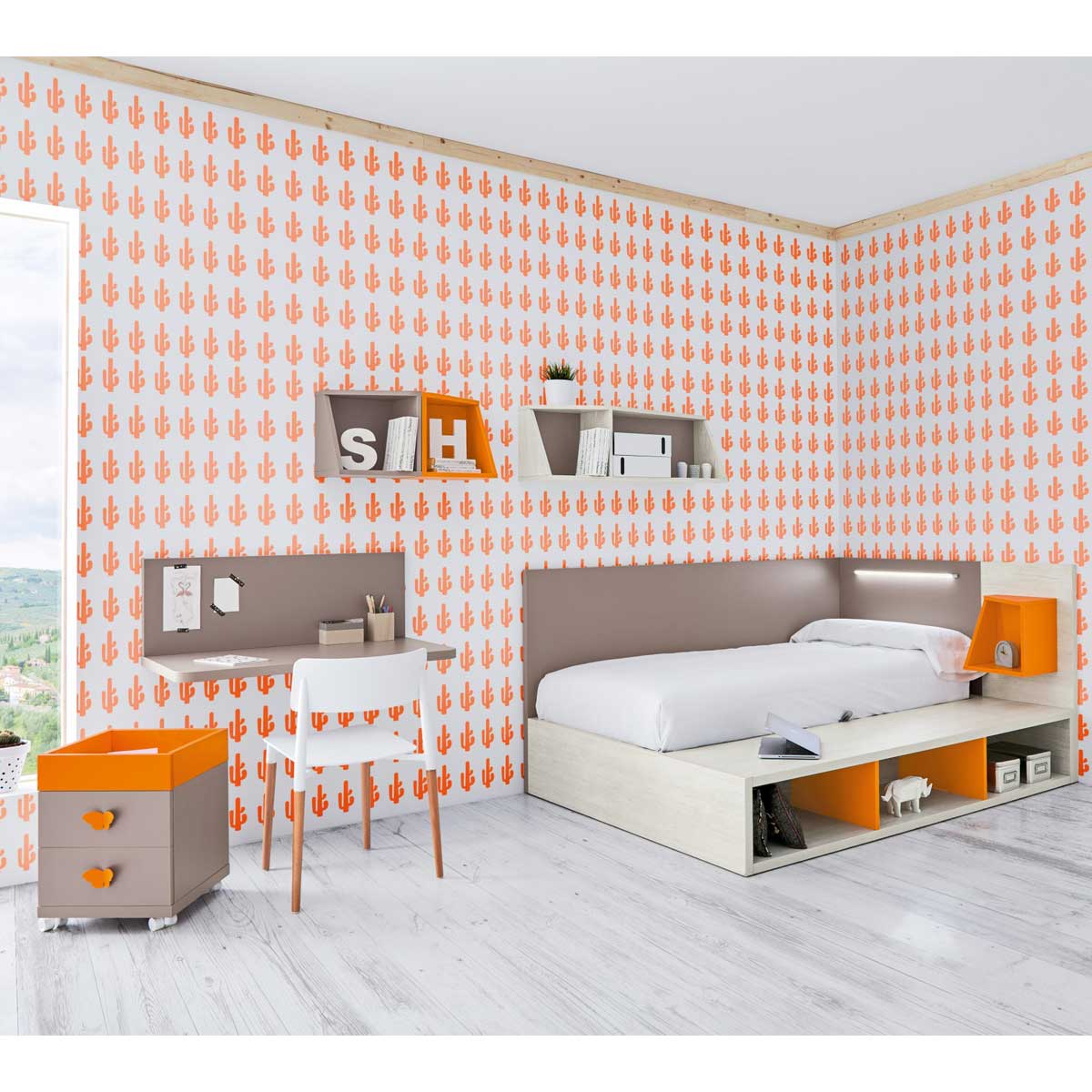 Dormitorio juvenil BUNNY 53